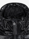 Kilpi Schwarze Damen-Skijacke mit Fellimitat Kilpi DALILA