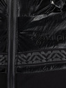 Kilpi Schwarze Damen-Skijacke mit Fellimitat Kilpi DALILA