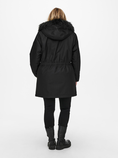 ONLY CARMAKOMA Schwarzer Damen-Winterparka ONLY CARMAKOMA Irena