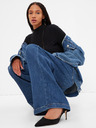 GAP Damen Wide High Rise Stride-Jeans GAP