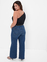 GAP Damen Wide High Rise Stride-Jeans GAP