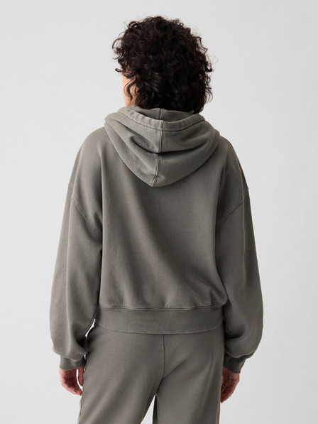GAP Sweatshirt cropped mit Kapuze GAP