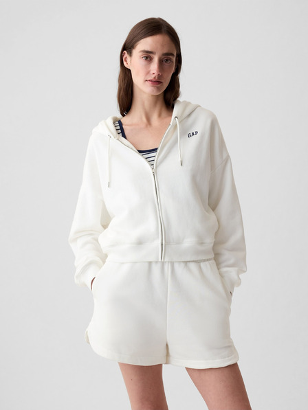 GAP Sweatshirt cropped mit Kapuze GAP