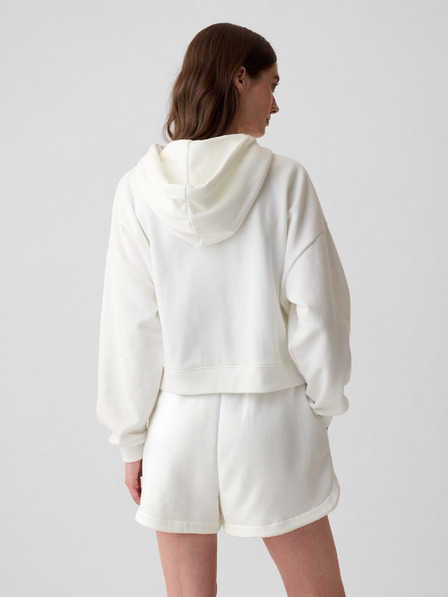 GAP Sweatshirt cropped mit Kapuze GAP