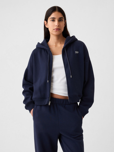 GAP Sweatshirt cropped mit Kapuze GAP