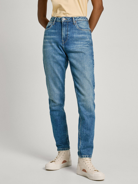 Pepe Jeans Blaue Straight Fit Jeans für Frauen Pepe Jeans