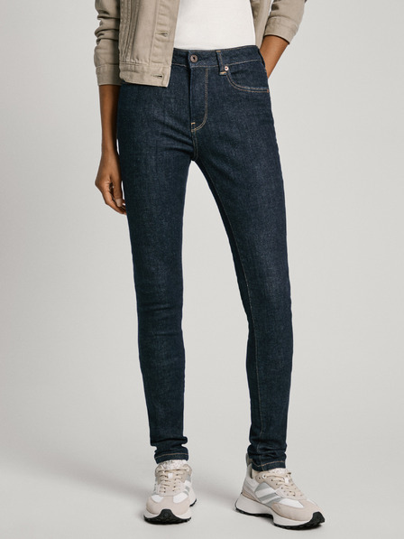 Pepe Jeans Dunkelblaue Skinny Fit Jeans für Damen Pepe Jeans