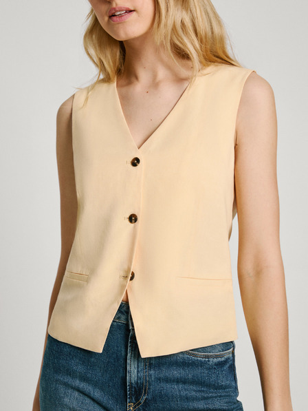 Pepe Jeans Gelbe Pepe Jeans Damenweste