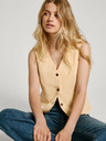 Pepe Jeans Gelbe Pepe Jeans Damenweste