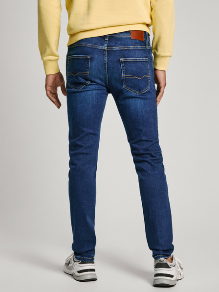 Pepe Jeans Dunkelblaue Slim Fit Jeans für Herren Pepe Jeans