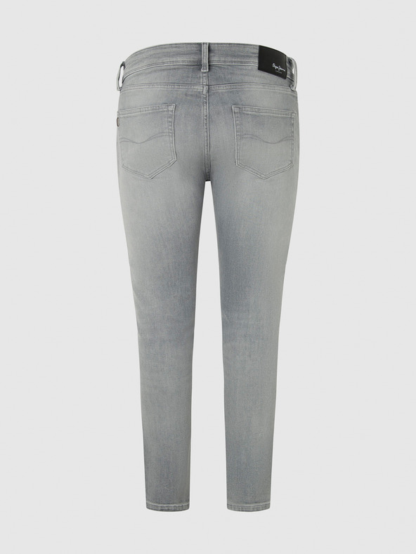 Pepe Jeans Hellgraue Herren-Skinny-Fit-Jeans Pepe Jeans