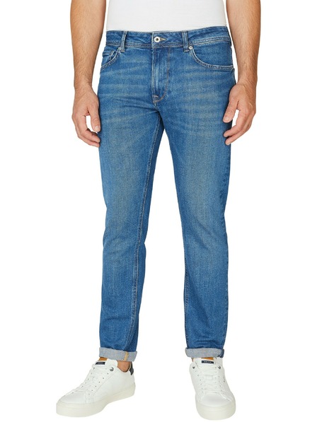 Pepe Jeans Blaue Tapered Fit Jeans für Herren Pepe Jeans
