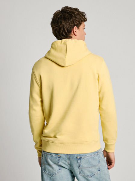 Pepe Jeans Gelber Herren-Kapuzenpullover Pepe Jeans