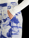 Scotch & Soda Blaue gemusterte Damenhosen Scotch & Soda Eleni