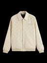 Scotch & Soda Cremefarbene Herren-Cordjacke Scotch & Soda College