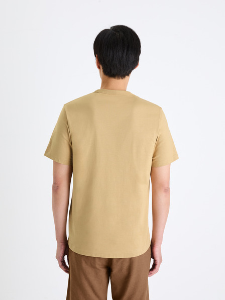 Celio Beige Herren-T-Shirt Celio Tebox