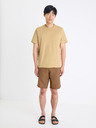 Celio Beige Herren-T-Shirt Celio Tebox