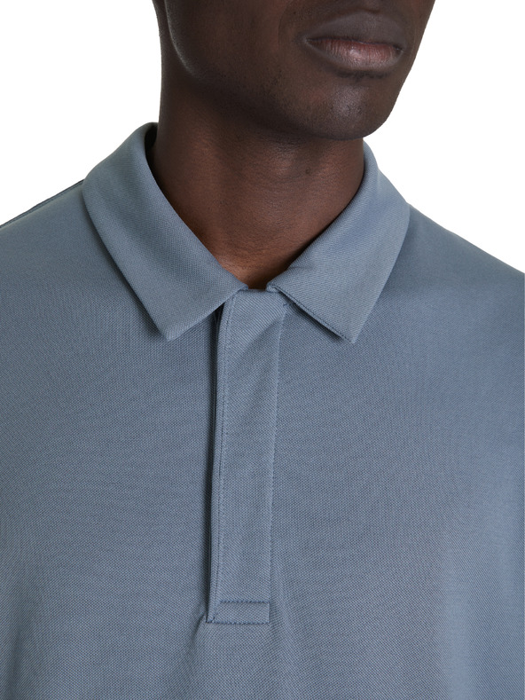 Celio Blaues Herren-Poloshirt Celio Jeterne CoolMax