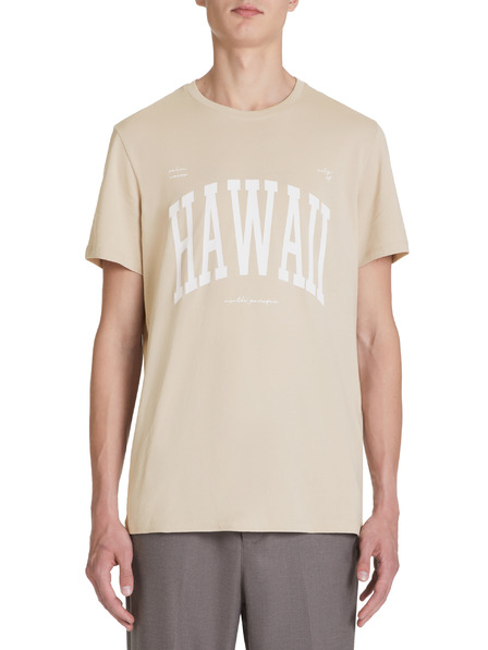 Celio Beiges Herren-T-Shirt Celio Jeville