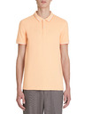 Celio Orangefarbenes Herren-Poloshirt Celio Decolrayeb