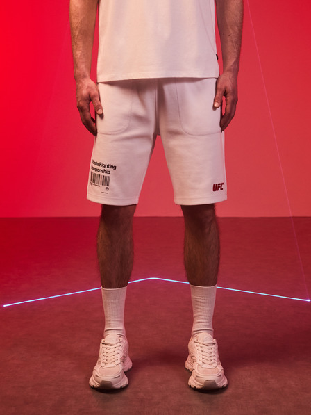 Celio Weiße Herren-Shorts Celio UFC