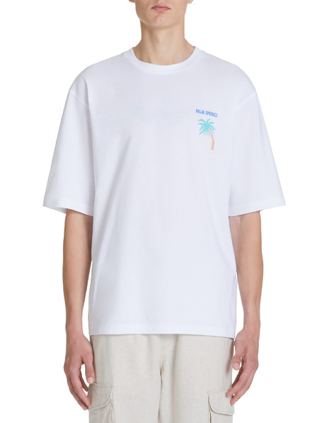 Celio Weißes Herren-T-Shirt in Übergröße Celio Jecalif