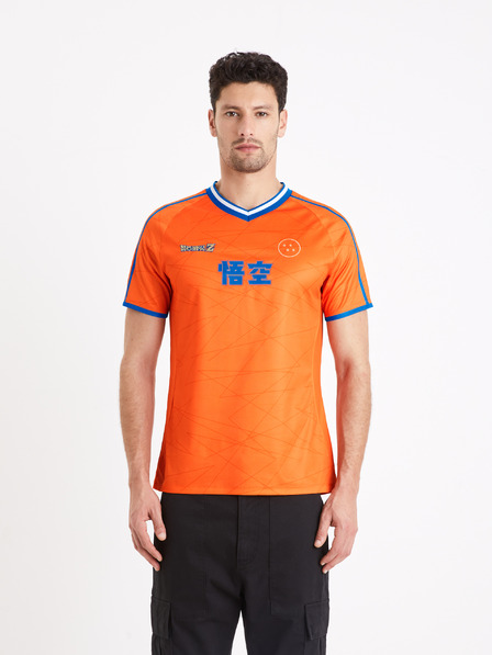 Celio Orangefarbenes Herren-T-Shirt von Celio Dragon Ball