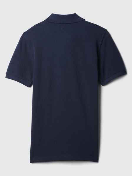 GAP Dunkelblaues Pique-Poloshirt für Jungen GAP