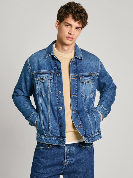 Pepe Jeans Blaue Herren-Jeansjacke Pepe Jeans