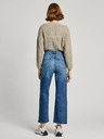 Pepe Jeans Blaue Straight-Jeans für Frauen Pepe Jeans