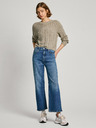 Pepe Jeans Blaue Straight-Jeans für Frauen Pepe Jeans