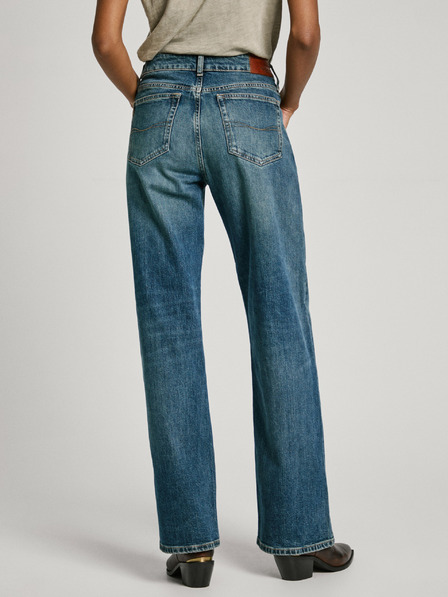Pepe Jeans Blaue weite Jeans für Frauen Pepe Jeans