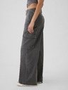 GAP Damen Baggy Khaki Cargohose mit Taschen GAP