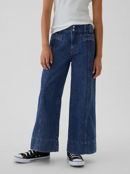 GAP Mädchen-Weite-Jeans High Rise Stride GAP