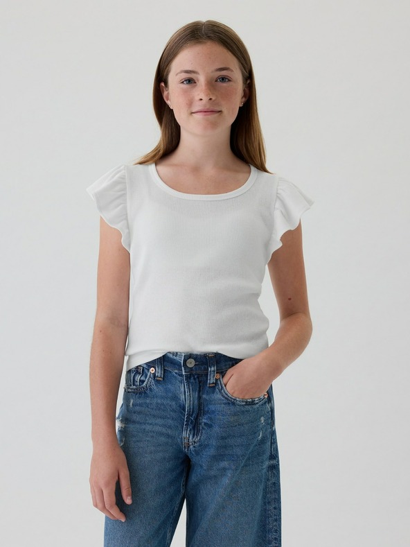 GAP Geripptes Kinder-T-Shirt GAP