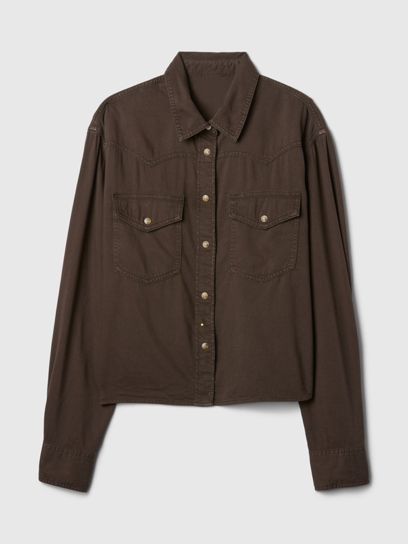 GAP Denim verkürztes Hemd Western GAP