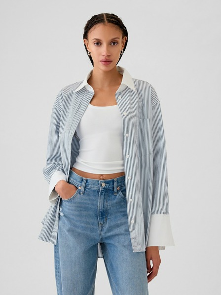 GAP Popeline Oversize Hemd Big Shirt GAP