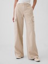GAP Damen Baggy Khaki Cargohose mit Taschen GAP