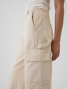 GAP Damen Baggy Khaki Cargohose mit Taschen GAP