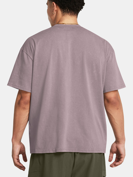 Under Armour Herren T-Shirt Under Armour UA M HW OS LOGO WASH SS