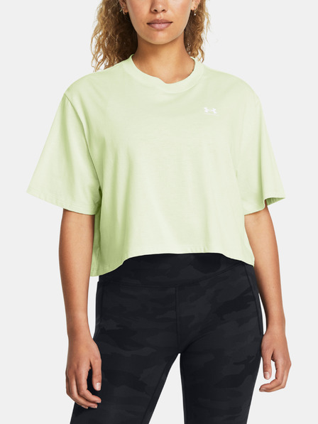 Under Armour Damen Under Armour UA W BOXY CROP LOGO SS