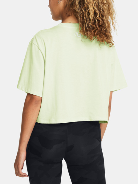 Under Armour Damen Under Armour UA W BOXY CROP LOGO SS