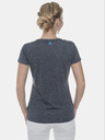 Sam 73 Dunkelblaues bedrucktes T-Shirt für Frauen SAM 73