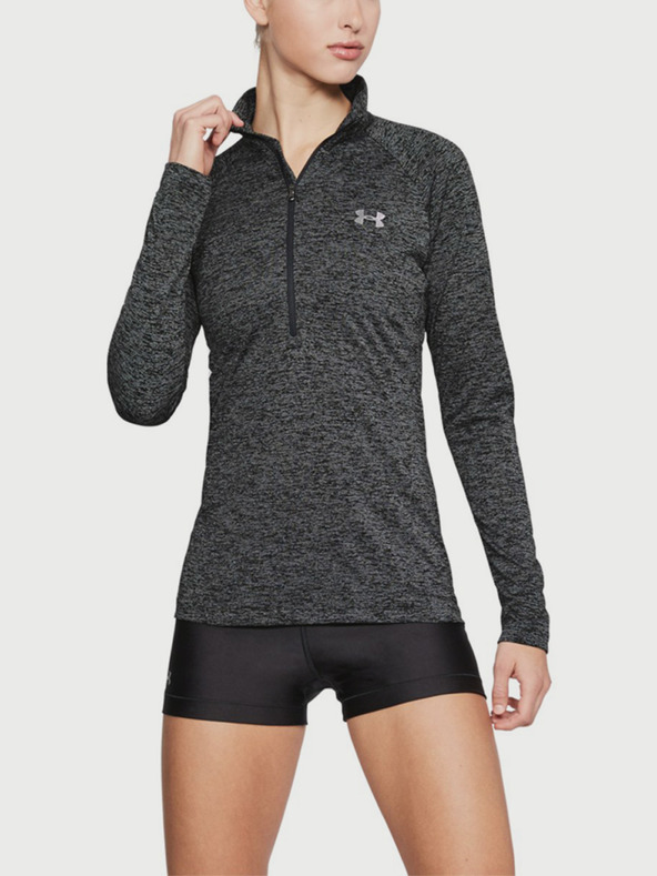Under Armour Damen Shirt Under Armour New Tech 1/2 Zip - Twist