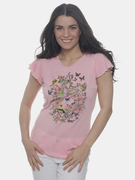 Sam 73 Rosa Damen T-Shirt SAM 73