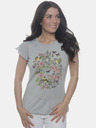 Sam 73 Graues Damen-T-Shirt SAM 73