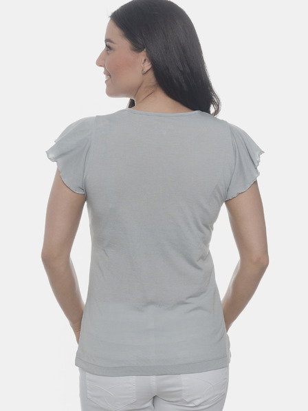 Sam 73 Graues Damen-T-Shirt SAM 73