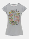 Sam 73 Graues Damen-T-Shirt SAM 73