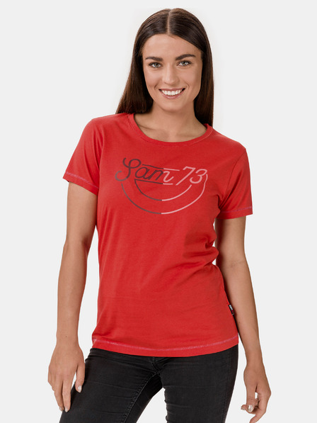 Sam 73 Rotes Damen SAM 73 Cerina T-Shirt