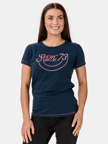 Sam 73 Dunkelblau Damen SAM 73 Cerina T-Shirt